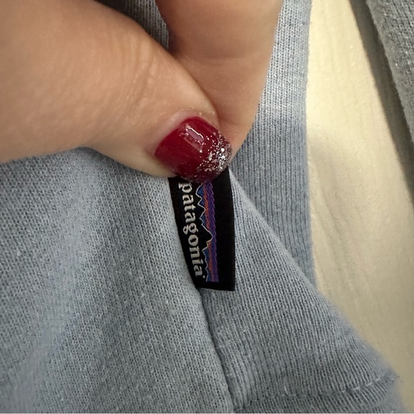 Patagonia P-6 Logo Uprisal Crewneck Sweatshirt Lt. Blue Unisex W’s XXL / M’s‎ XL - Picture 5 of 7